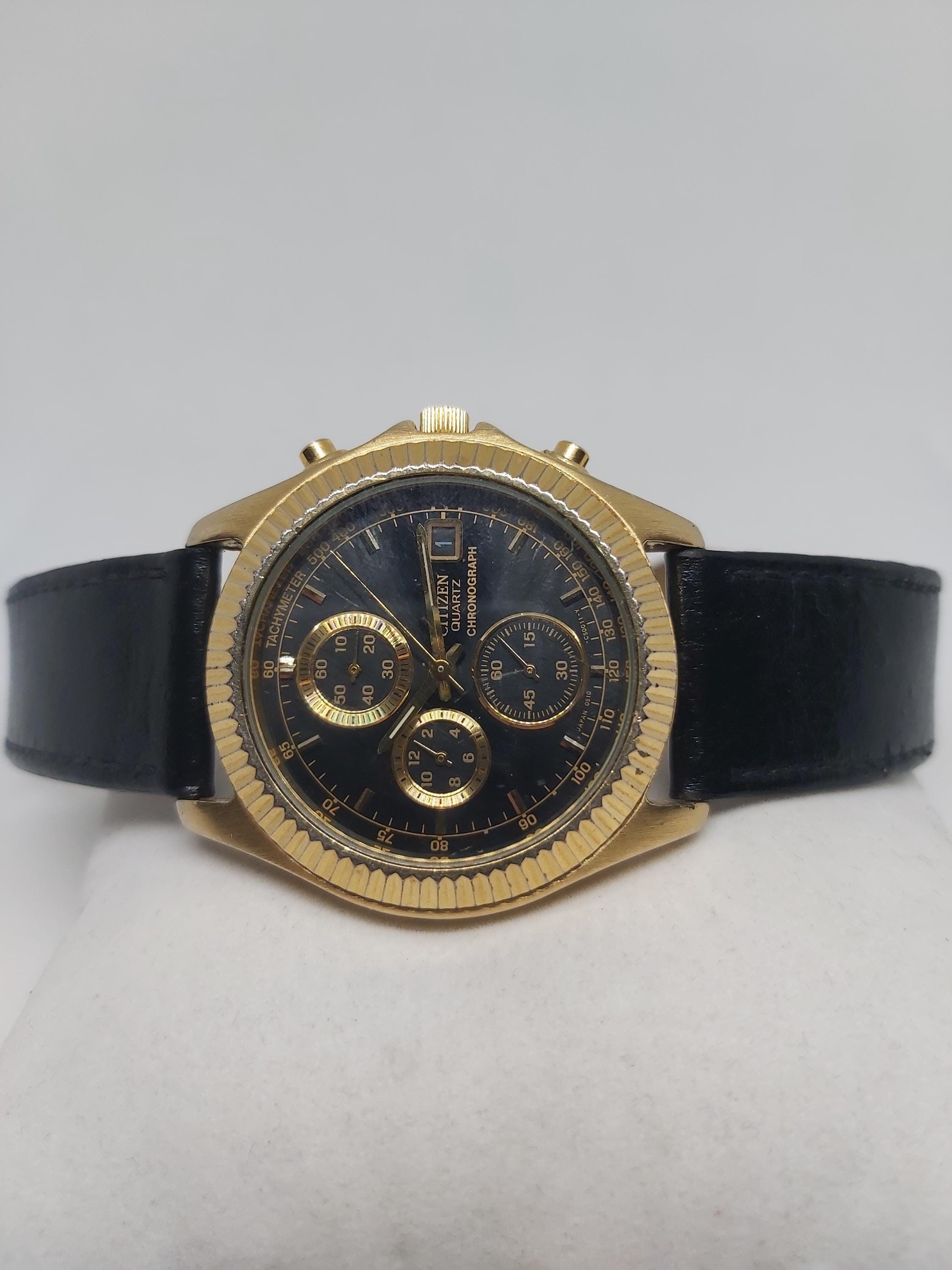 Vintage Citizen Quartz Chronograph, Ref. 0510-C50057 – Rare