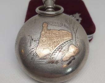 Antique Elgin National Watch Pocket Watch Century Waltham