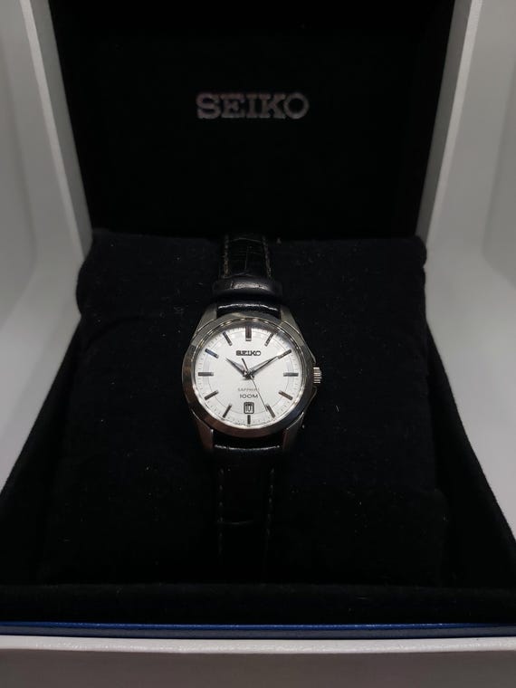 ロザーナ Seiko Radio-Controlled, Solar Powered Chronograph Watch with