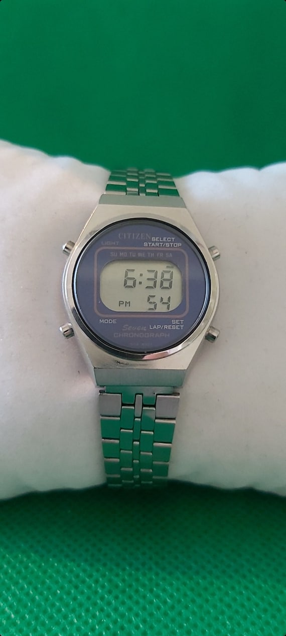 時計 SEIKO CITIZEN TECHNOS 10 WATCHES Vintage Seiko Wired Chronograph 5Y67 0AB0 White Dial Men
