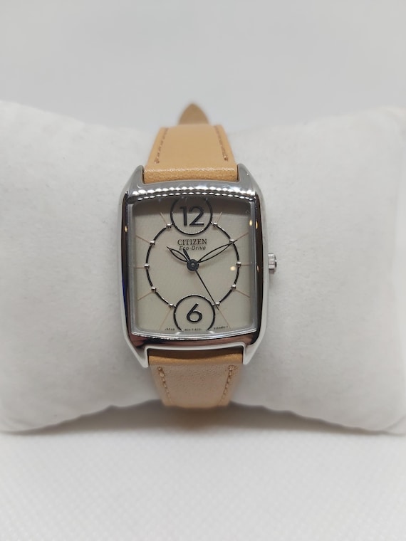 Citizen Eco-drive Tank Watch: Ladies' Vintage NOS With Box - Etsy