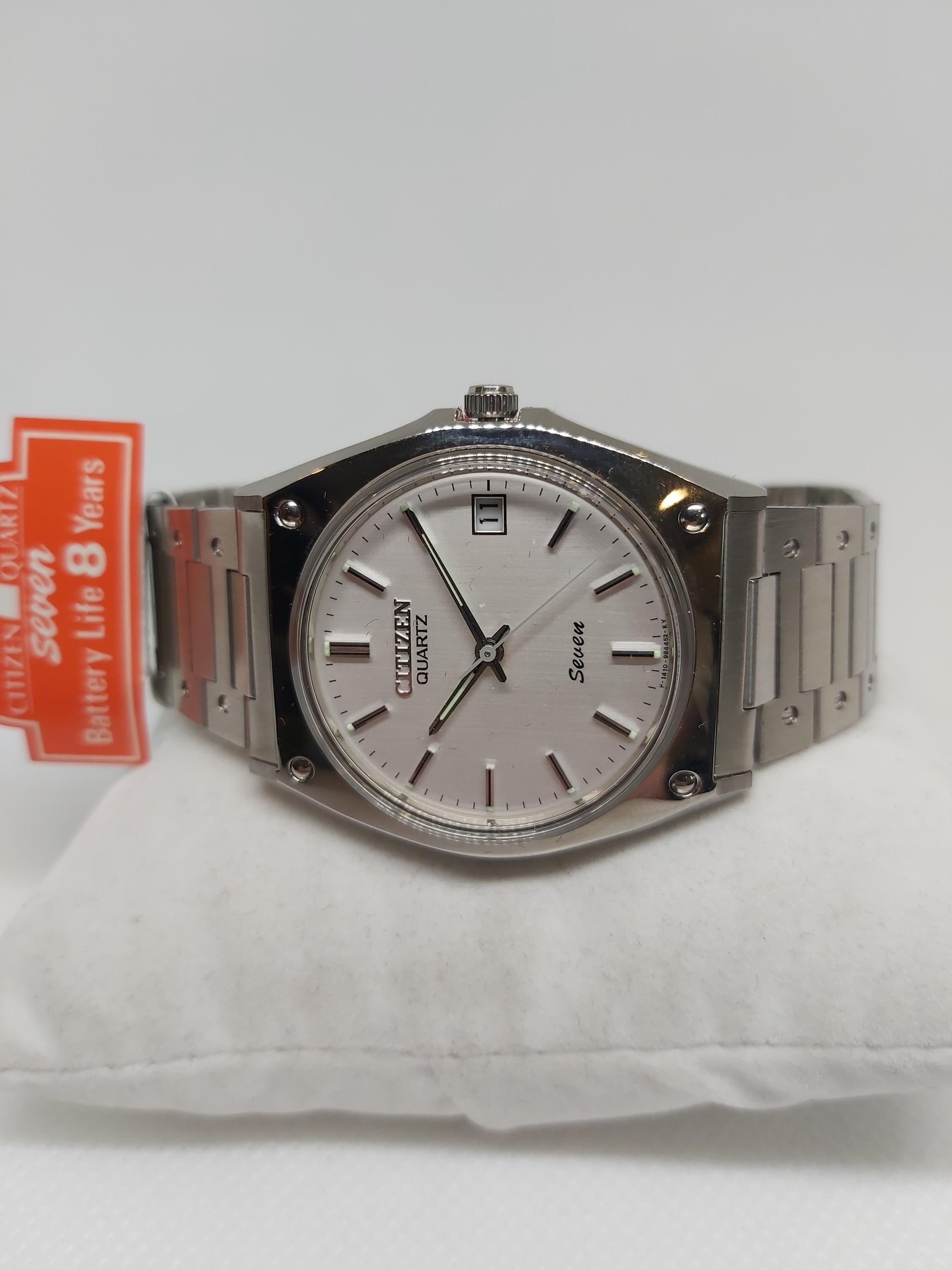 NOS Citizen Seven Quartz Watch: 1982 Vintage Full Set - Etsy