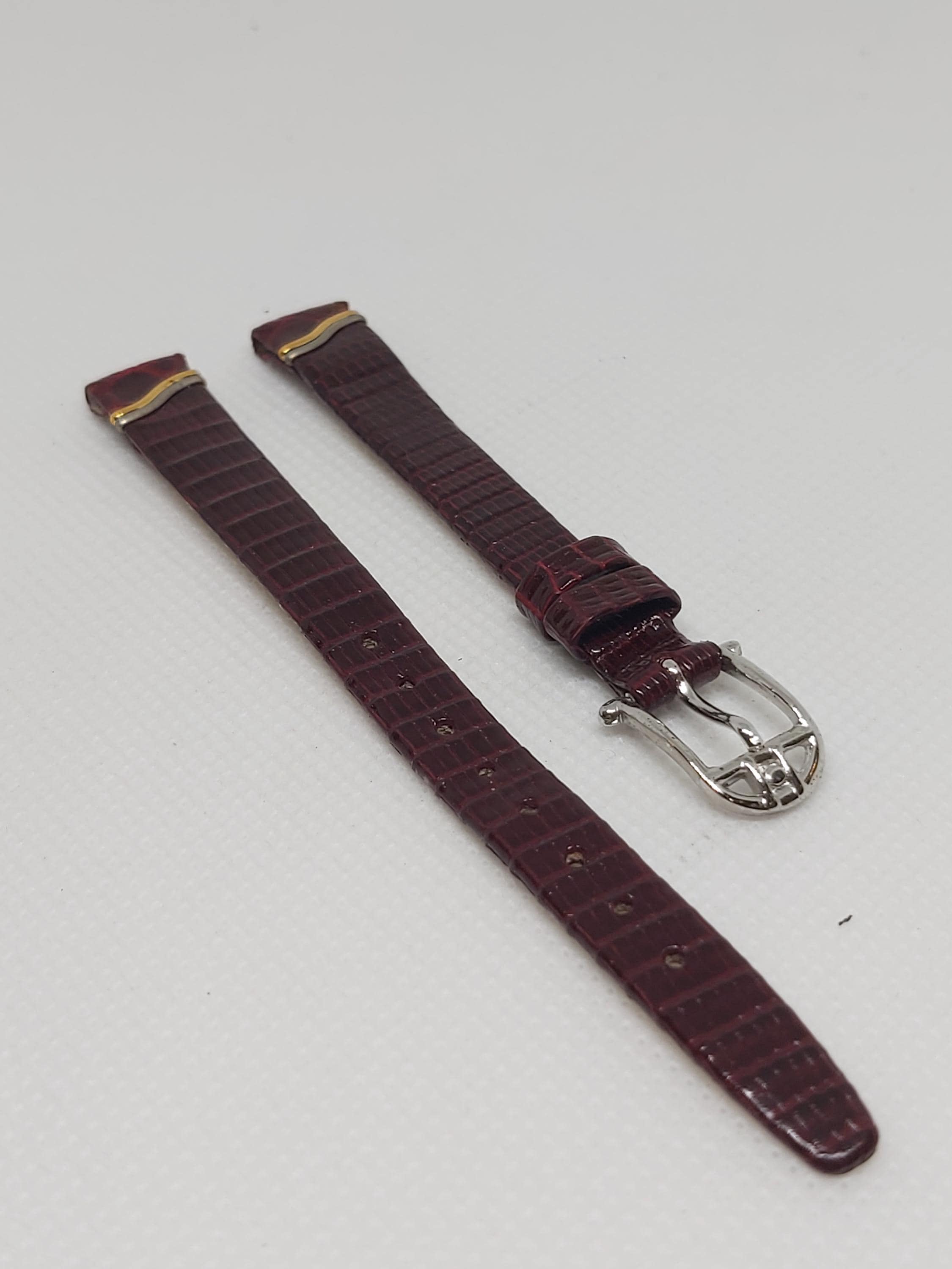 Nos Cinturino per Orologio Pelle Lucertola Autentico