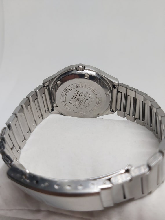 Buy Rare Vintage Citizen Crystron Quartz Watch: White Dial