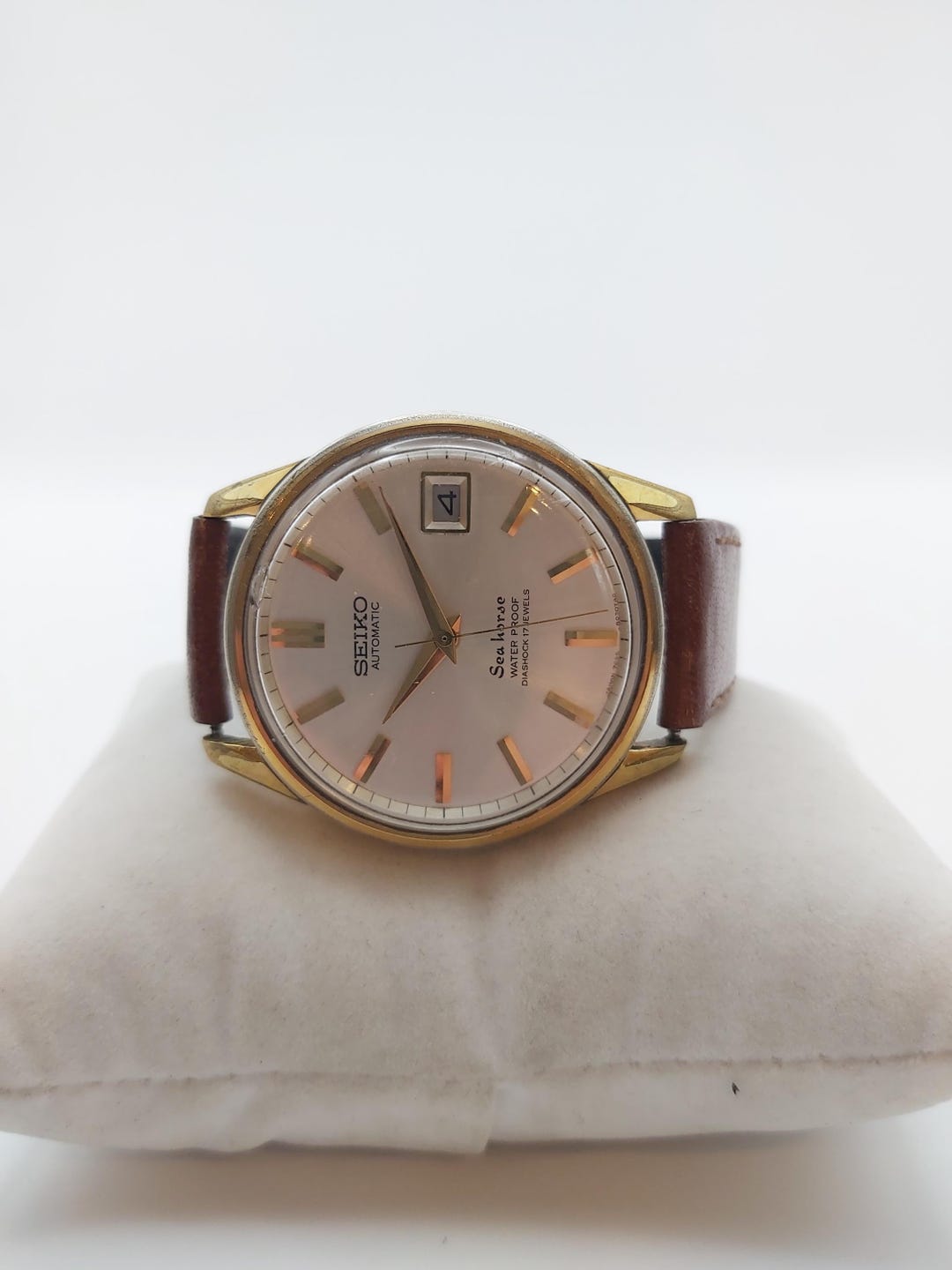 Seiko Seahorse Case Polish Seiko Sea Horse 7625-8020 Vintage