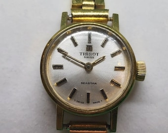 Vintage Tissot Seastar Ladies Watch with Original Box – Swiss Elegance from the 1960s-70s
