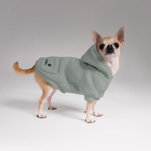 Mint classy hoodie for dogs, custom pet hoodie, dog sweater, dog gift, custom dog shirt, dog costume, pet gift, dog clothes
