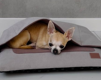 Comfortable soft dog bed, unique bed for pets, small animal bed, dog mom gift, modern dog bed, puppy bed, dog gifts