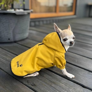 Dog Raincoat, large dog clothes, pet gift, custom dog shirt, waterproof dog coat, pet gift, dog clothing, rainy walks with dog