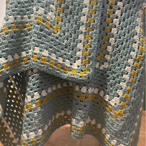 Stroller blanket, birth gift, baby blanket 85 x 85 cm