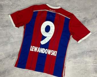 Adidas Bayern Munchen Lewandowski 2014 football Jersey