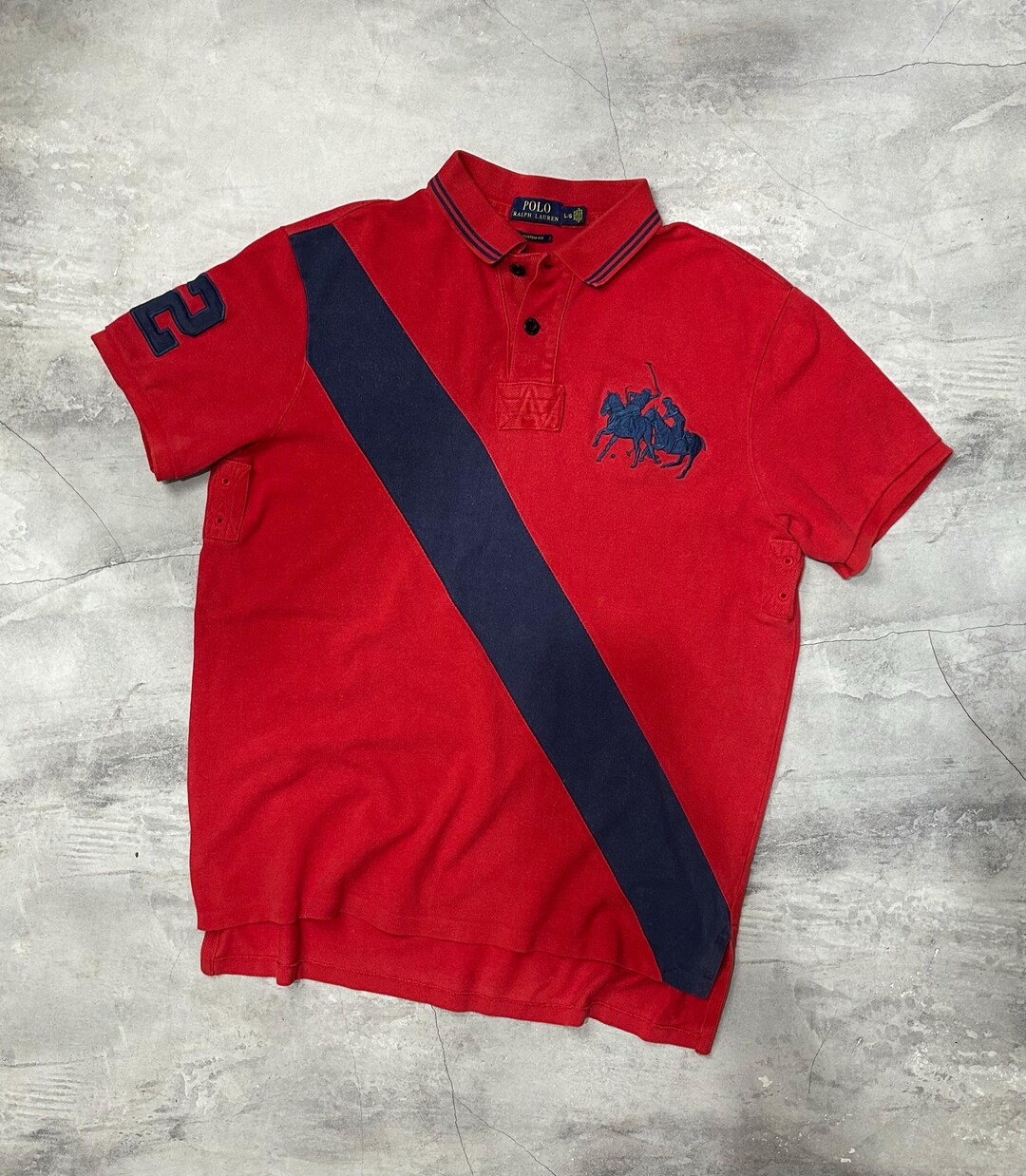 Polo Ralph Lauren Big Pony Chief Keef 2k Swag Drill Rugby - Etsy