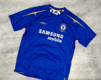 Umbro Chelsea 2005 2006 Home Football Shirt Soccer Jerseys