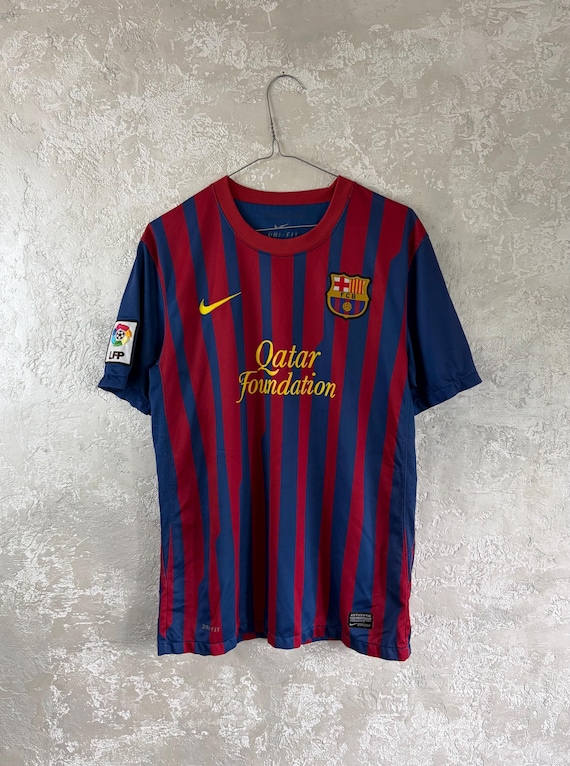 Vintage Nike FC Barcelona 2011/12 Home Jersey - Etsy