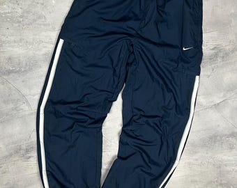 Rare Vintage Nike Drill Track Pants TN Swoosh