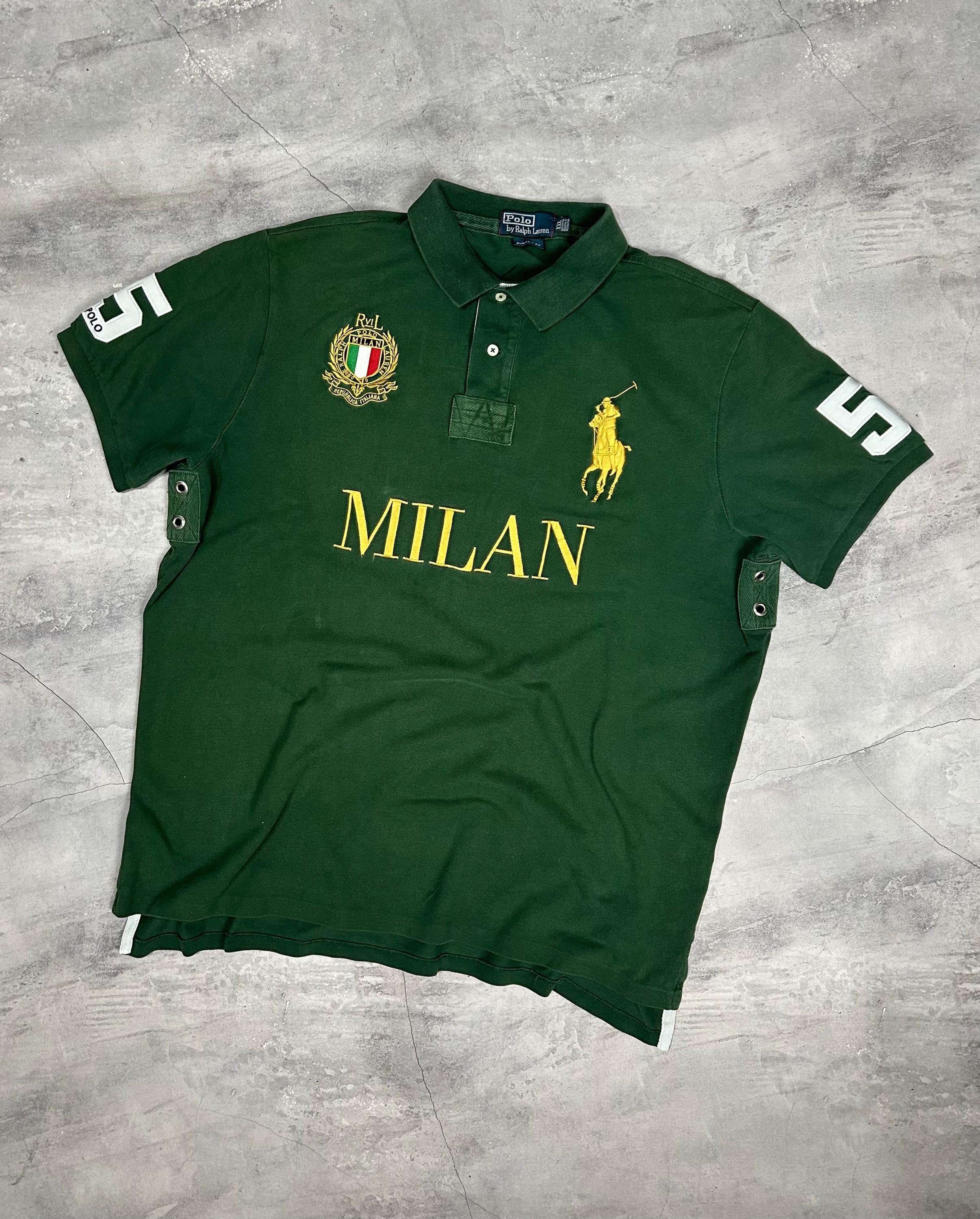 POLO Ralph Lauren ビックポニー チーフキーフ swag Polo Ralph Lauren Milan Big Pony Chief Keef Y2k Swag Drill - Etsy