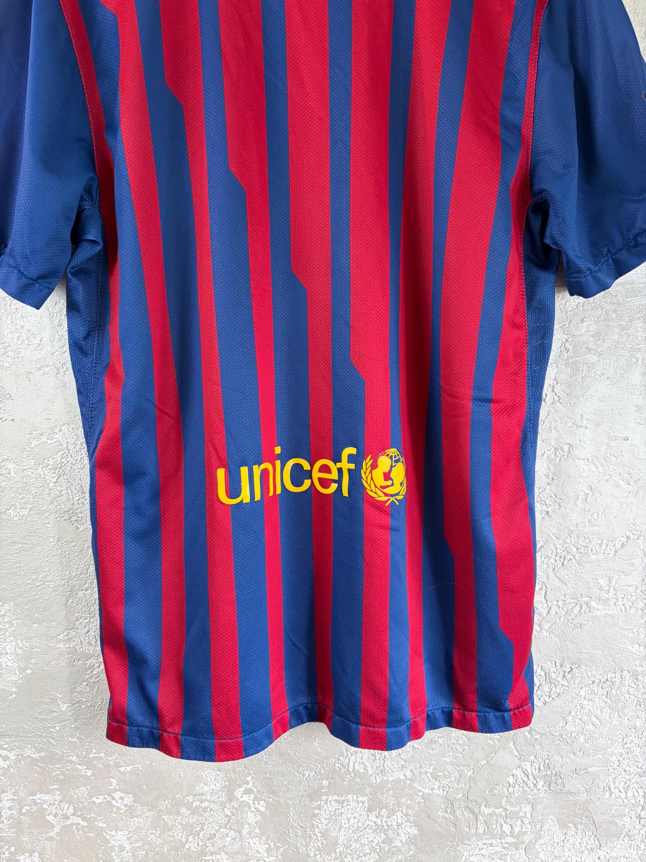 Vintage Nike FC Barcelona 2011/12 Home Jersey - Etsy