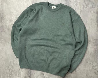 Vintage Lacoste Wool Knit Sweater Size 5