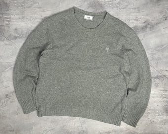 AMI Grey Sweater Size Large