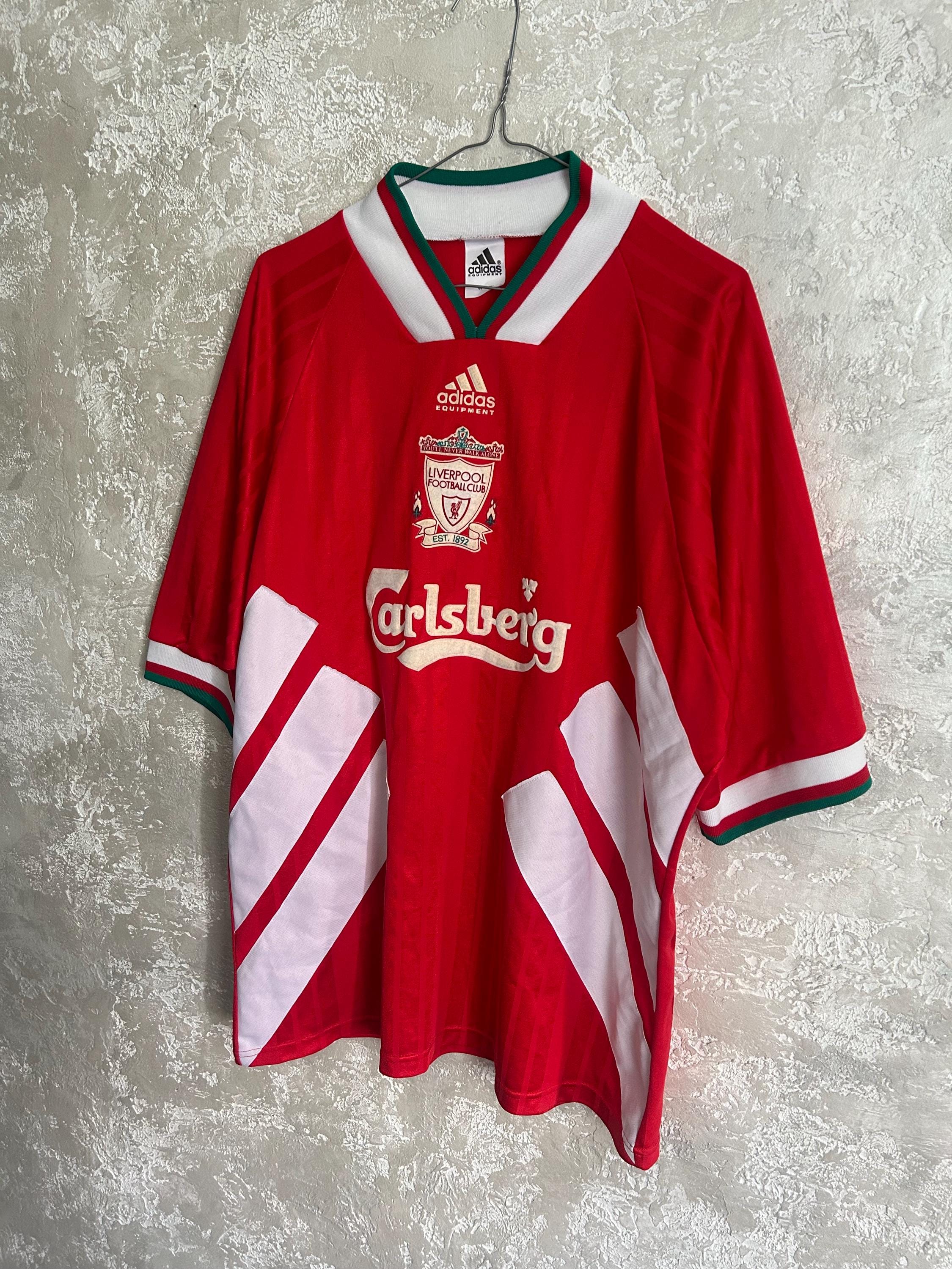 Vintage Liverpool 1993/1995 Home Football Jersey T-shirt - Etsy Vintage Liverpool 1993/1995 Home Football Jersey T-shirt - Etsy