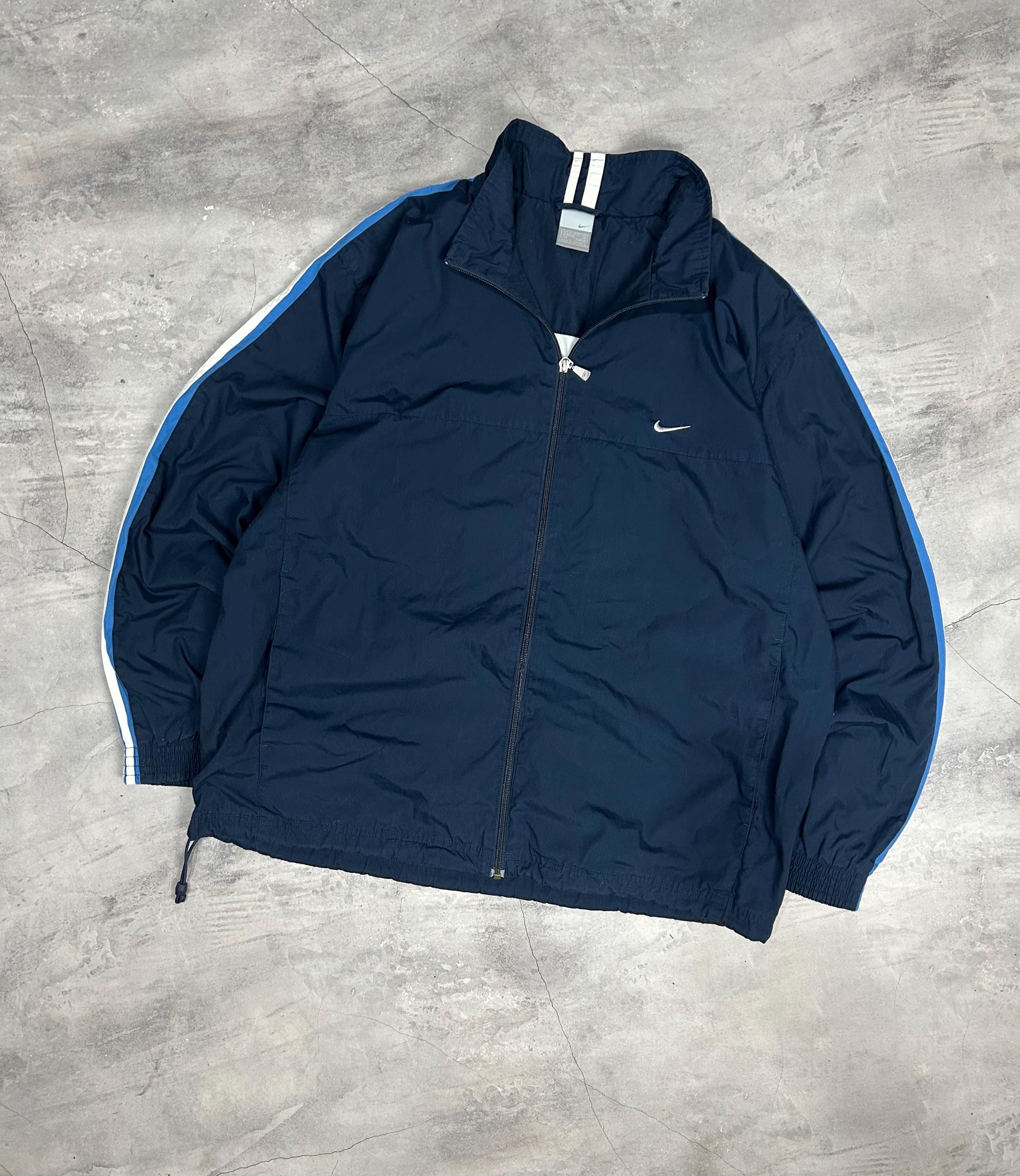 Vintage Nike Nylon Track Zip Light Jacket TN - Etsy