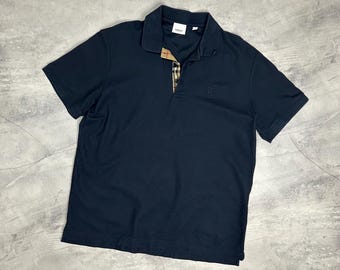Burberry Polo Shirt - Black Logo I Timeless Essential