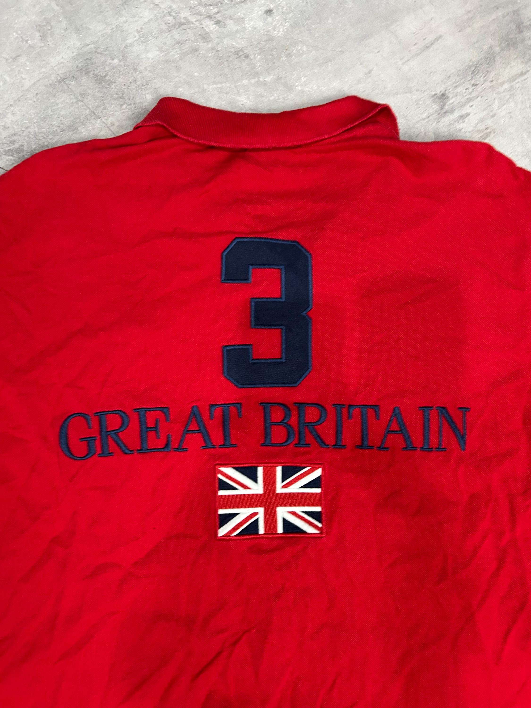 Vintage Polo Ralph Lauren Great Britain Logo Shirt (XXL) - Etsy
