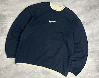 Vintage Y2k Nike Big Swoosh Sweatshirt