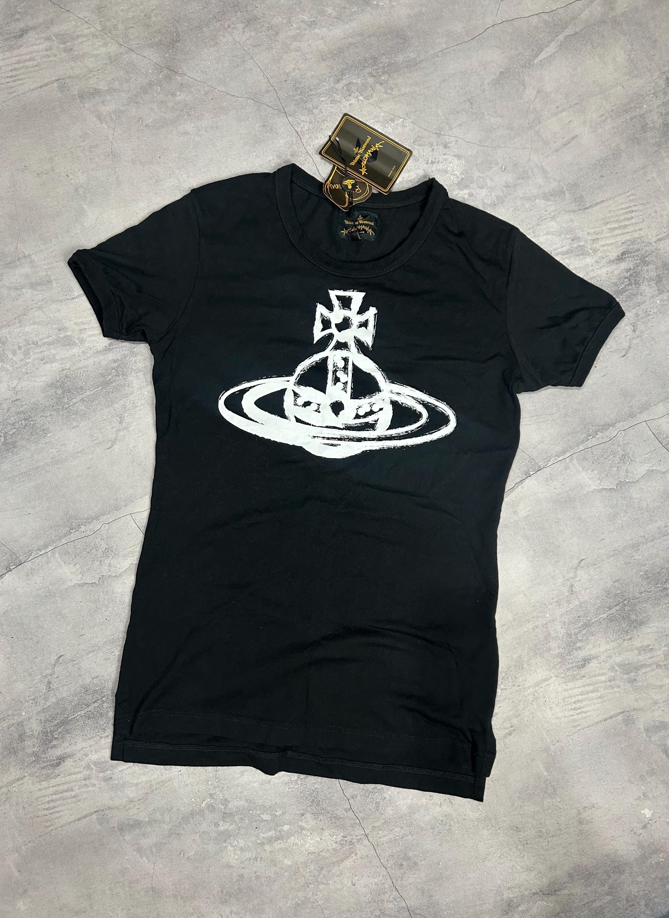 Vivienne Westwood Anglomania Luxury Big Logo T-shirt - Etsy