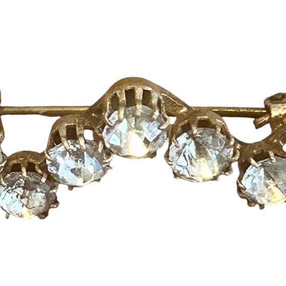 Victorian Paste Bar Brooch. - image 4