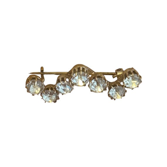 Victorian Paste Bar Brooch. - image 3