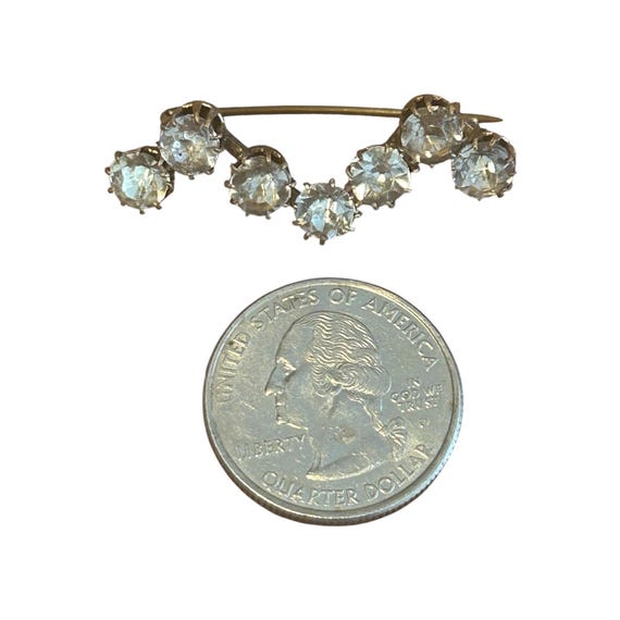 Victorian Paste Bar Brooch. - image 8