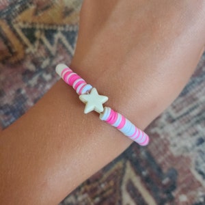 STAR -*Adult Clay bead bracelet