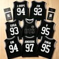 Kpop BTS-Inspired Jersey Tank Top, Custom Members Basketball Jersey for ARMY, World Tour 2026 Fan Merch, Bangtan Style Sports Tank Top