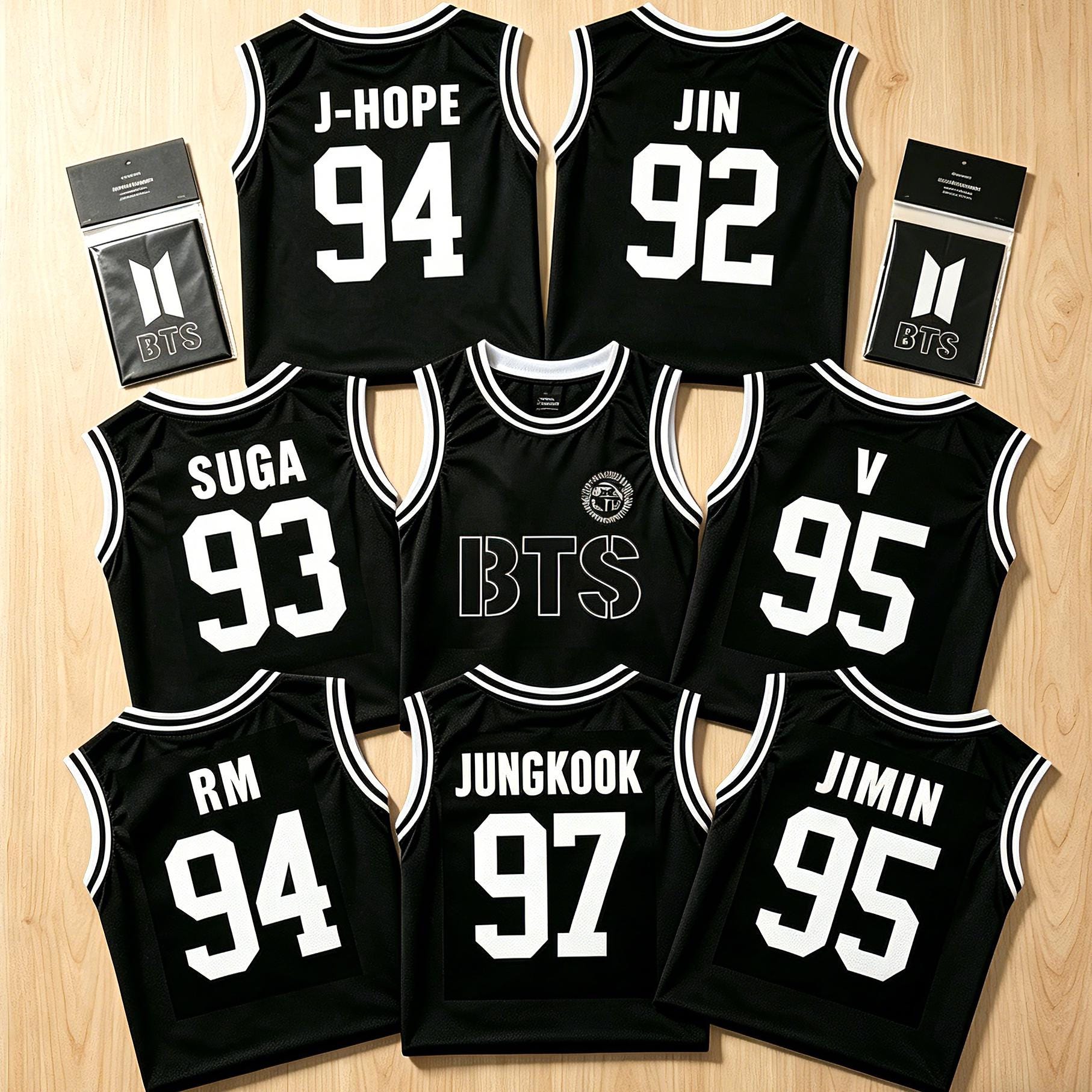 新品　BTS ツアーグッズ　Jersey シャツ jimin BTS JIMIN JERSEY FOR ARMY PERFECT OUTFIT FOR ARIRANG CONCERT CUTE