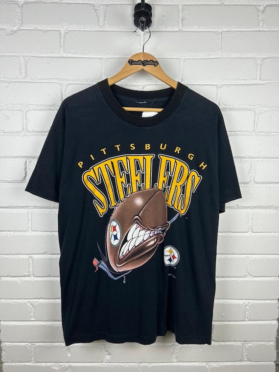 Vintage 1994 Pittsburgh Steelers NFL Football Big Graphic T Shirt Size XL 90s Etsy UK