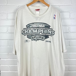Vintage 2003 San Antonio Spurs NBA Champs Basketball Reebok T