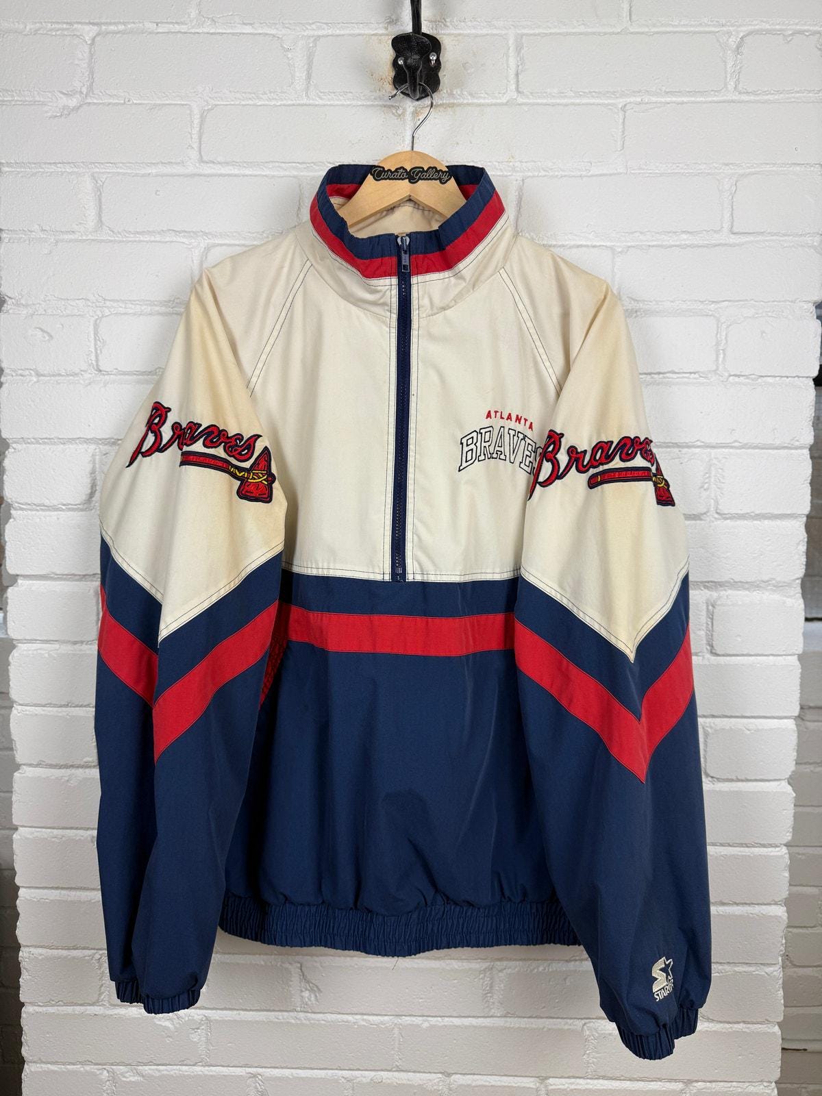 90s Starter Jackets Braves - Etsy 90s Starter Jackets Braves - Etsy