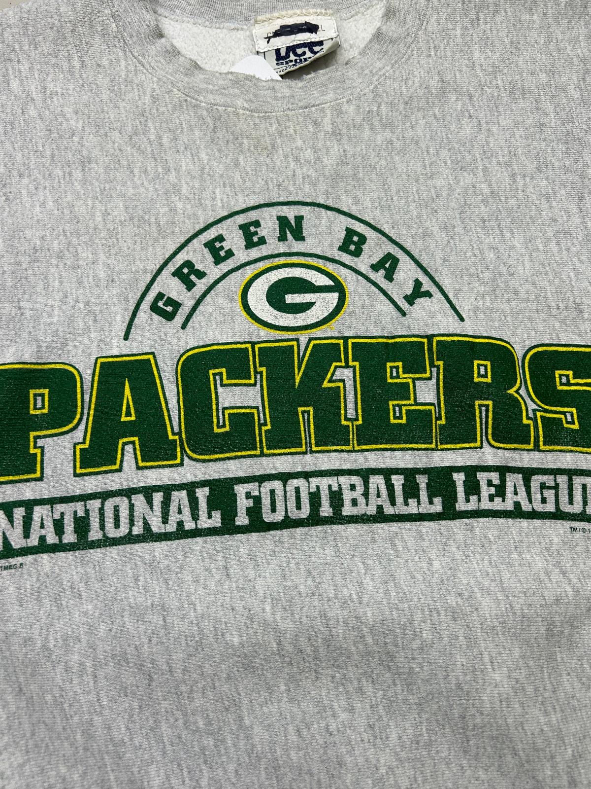 Vintage 1995 Green Bay Packers NFL Spell Out Lee Sport Vintage 1995 Green Bay Packers NFL Spell Out Lee Sport