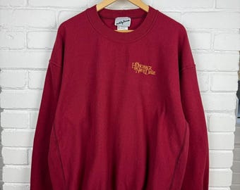 Vintage 90s The Hunchback Of Notre Dame Embroidered Movie Spell Out Sweatshirt Size XXL