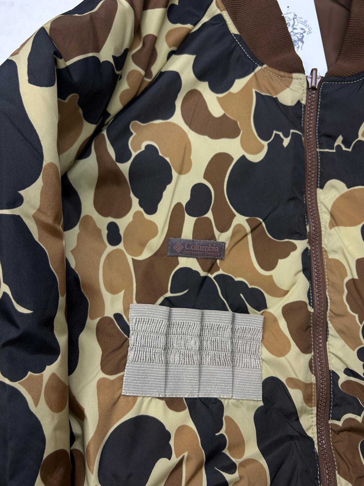 Vintage 90's Columbia Duck Camo Fleece Lined Rare Hunting