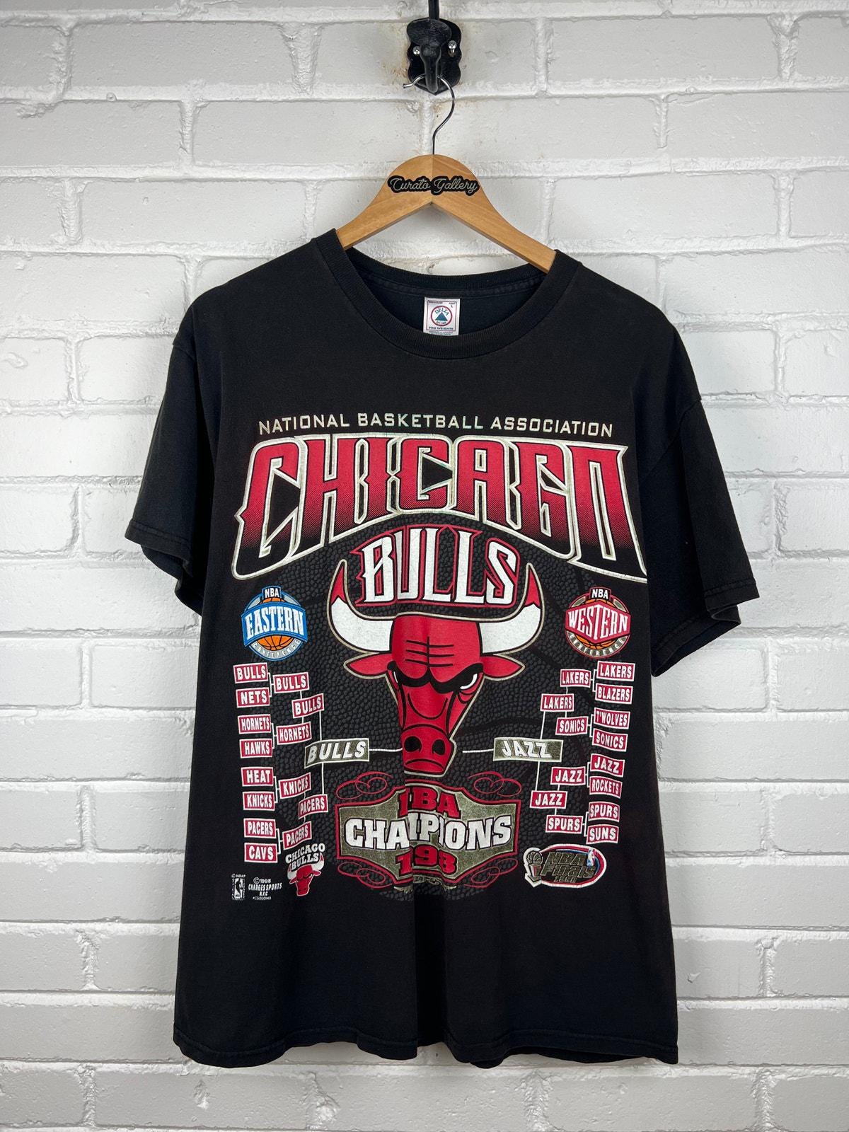 1998 Bulls Tee - Etsy 1998 Bulls Tee - Etsy