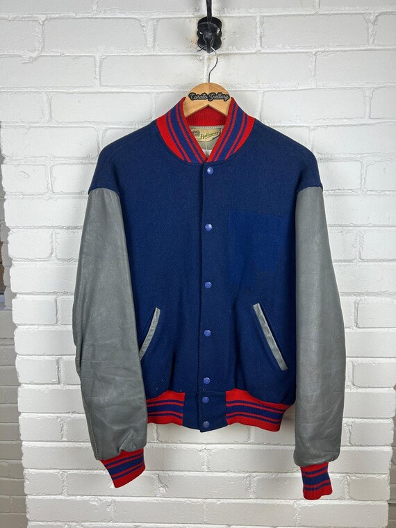 Vintage 70s/80s Holloway Falcons Stitched Varsity Letterman