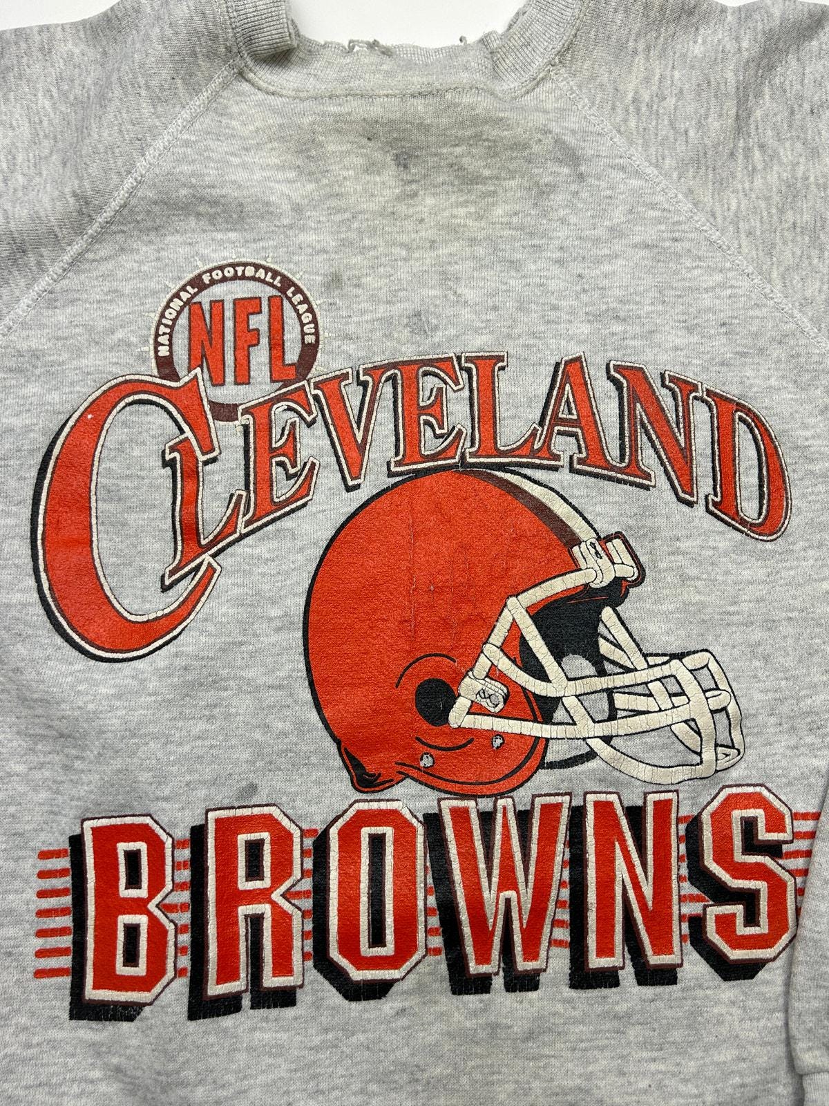 BROWNS NFL 90s vintage スウェット Vintage 90s Cleveland Browns Regular Fit Sportswear Athletic