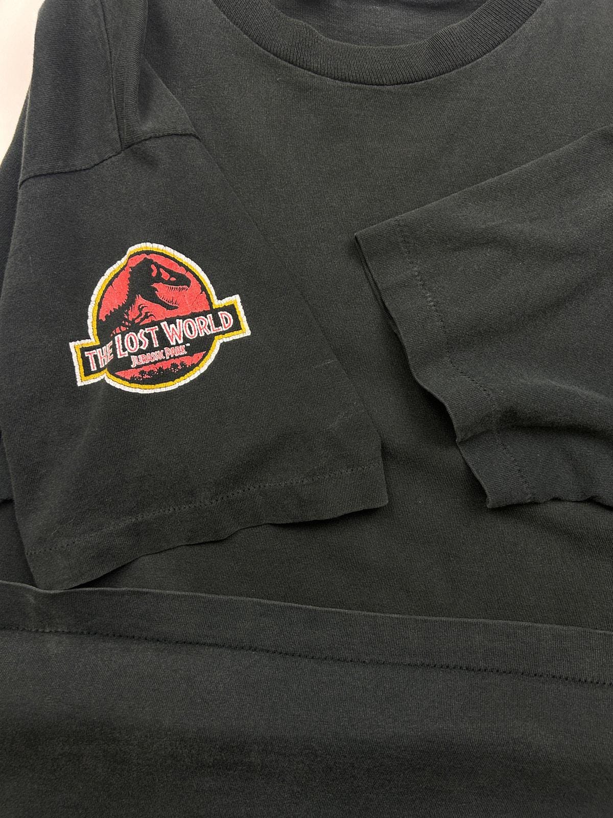 Vtg 90s Jurassic Park Lost World T-Shirt Mercedes Benz M