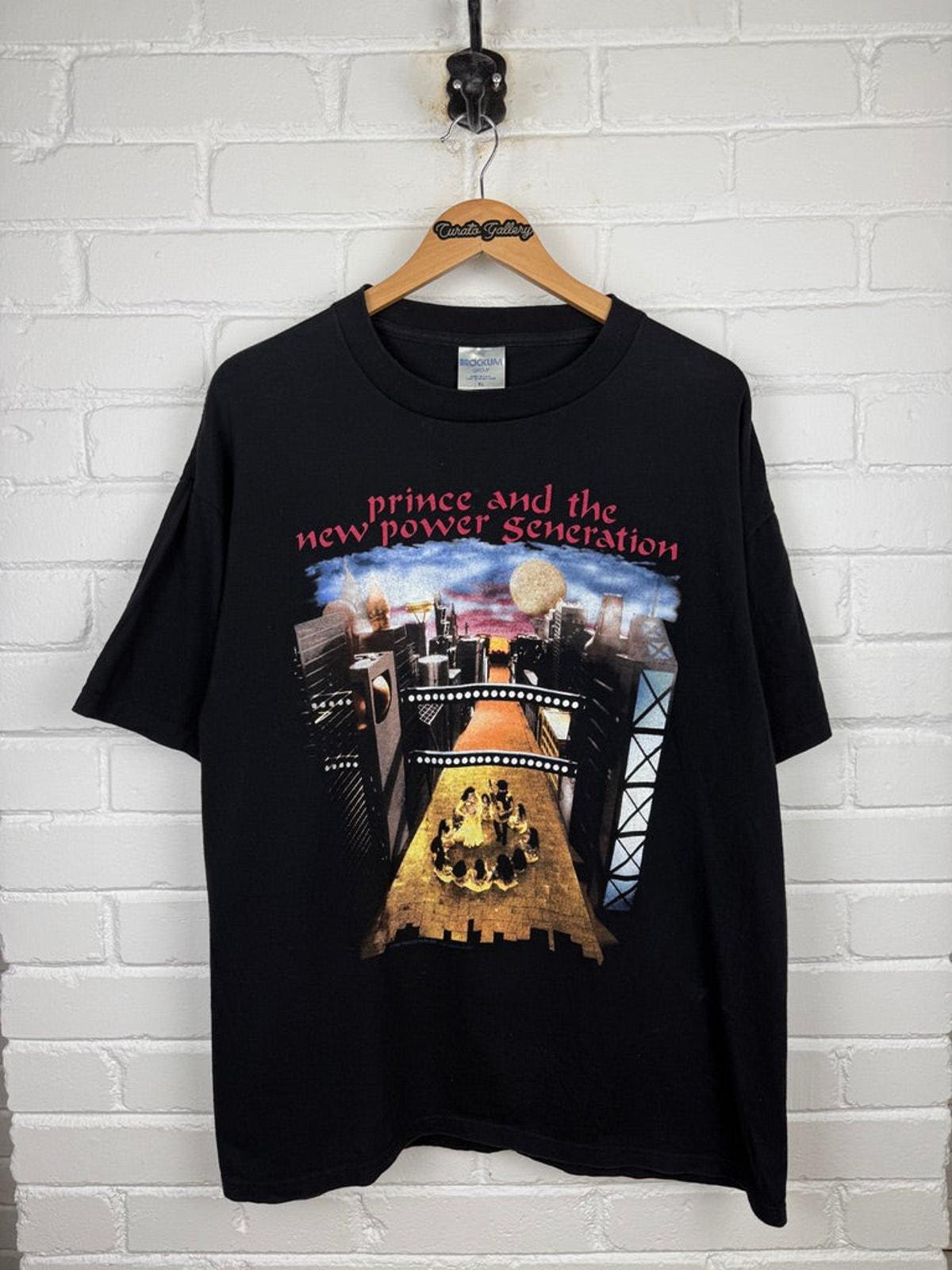 ミュージシャン PRINCE& THE NEW POWER GENERATION T-shirt Prince & the New Power Generation T-Shirt Vintage 1992