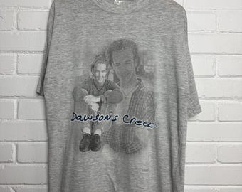 Vintage 1998 Dawson's Creek Tv Show Promo James Van Der Beek T-Shirt Size L 90s