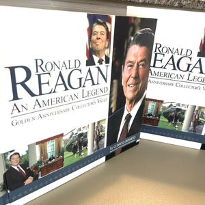 Ronald Reagan Collector Book Presidential Memorabilia Vault Hardcover Slipcase American Legend 2011 Bild 1