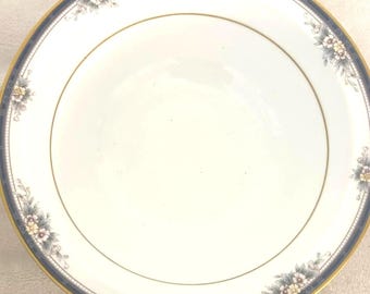 Vintage Noritake Ontario 3763 Serving Bowl Fine China Japan Gold Trim Floral Dinnerware Replacement Piece