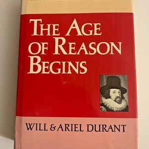 Philosopher Will Durant The Age of Reason Will Durant 1961 LIKE NEW